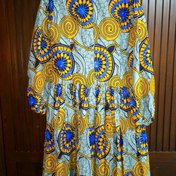 Maxi custom made dress. - Picture 5 of 6